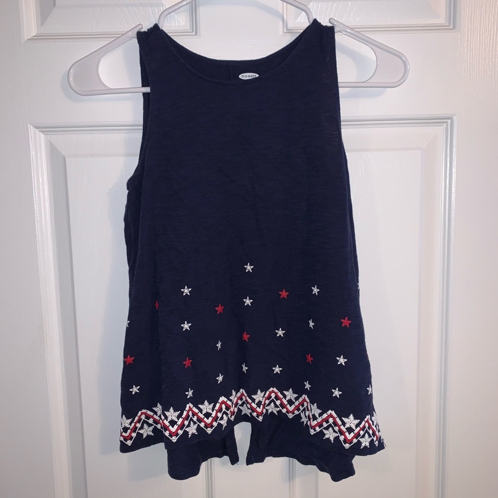 Red White And Blue Tank Top